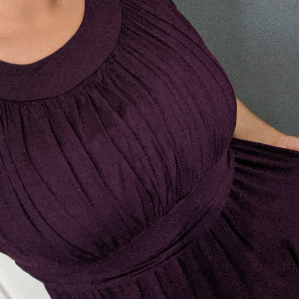 Purple summer  dress